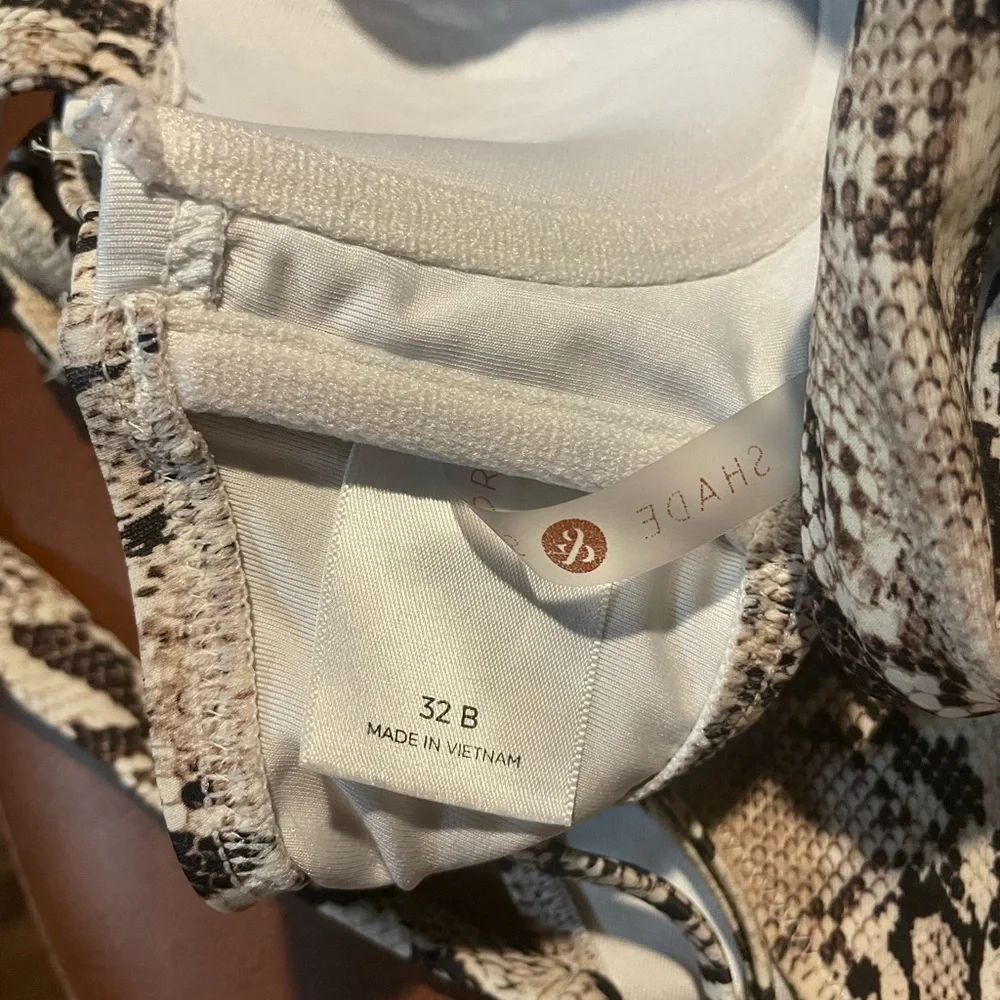 SHADE & SHORE Bikini‎ Animal Print 32B/Medium - Picture 6 of 7